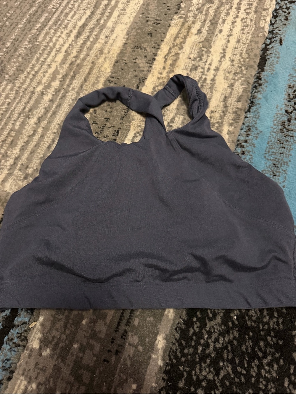 all in motion Navy Seamless Racerback Sports Bralette